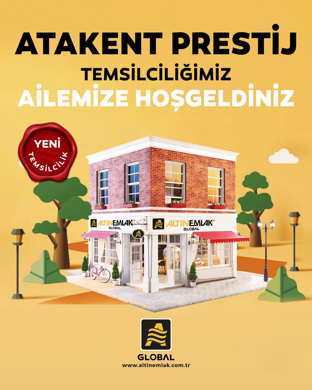 Atakent Prestij Altın Emlak Global Ailesine Katıldı!