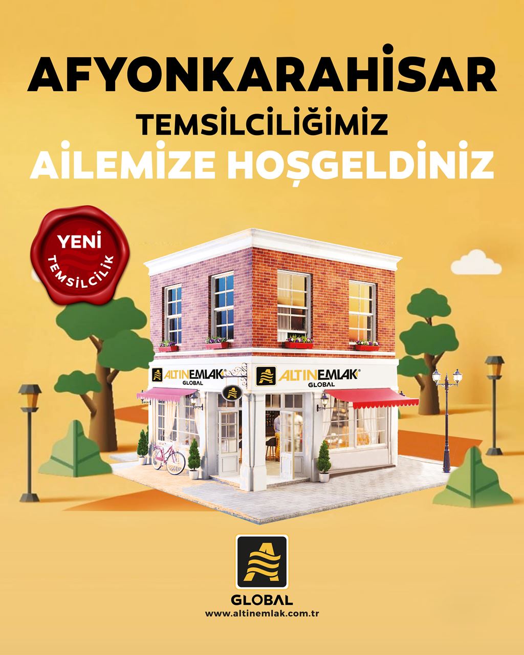 Afyonkarahisar Merkez Altın Emlak Global Ailesine Katıldı!