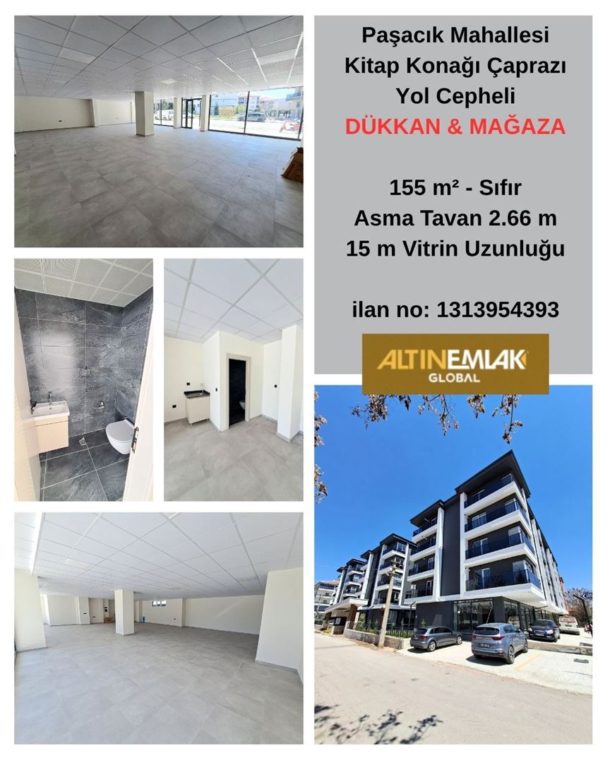 ŞEHRİN PRESTİJLİ SİTESİ NOVA SUİT'TE SATILIK DÜKKAN&MAĞAZA