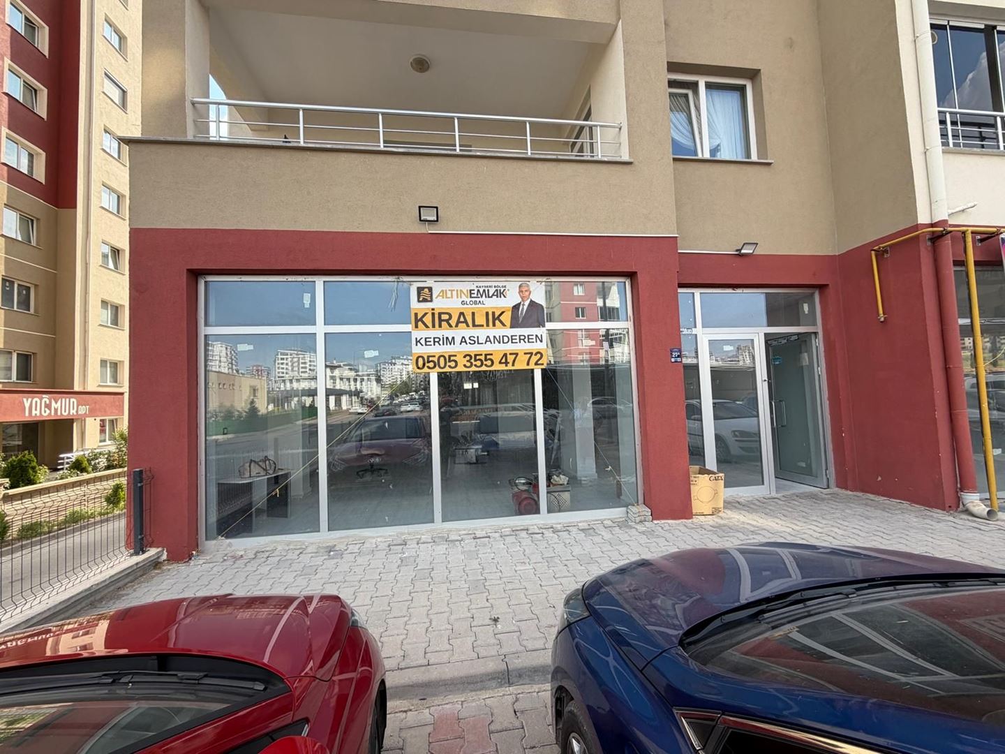 ALTIN EMLAK//ERKİLET OSMANGAZİDE 375 m2 KİRALIK İŞYERİ